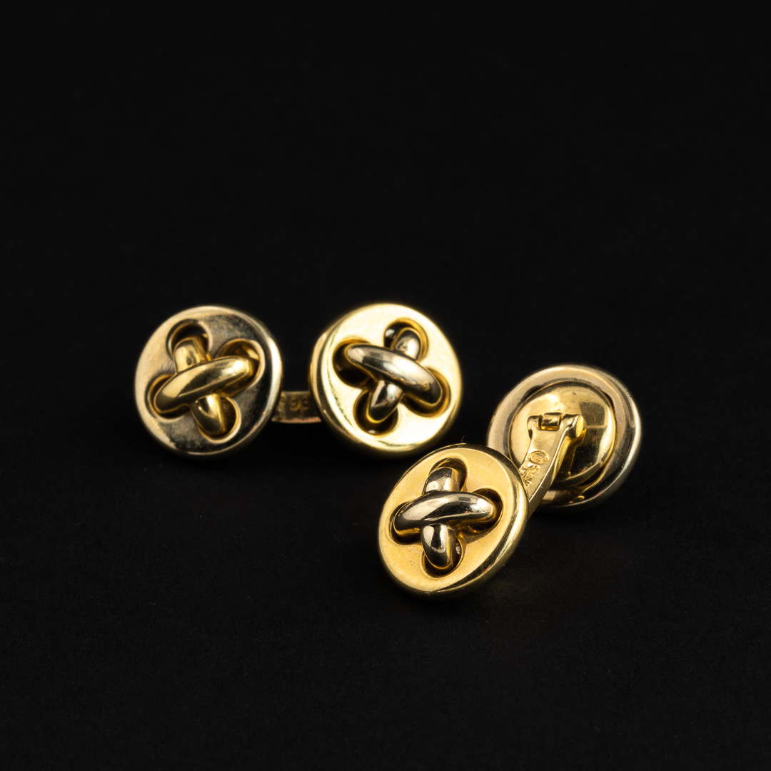 Gemelli in oro 18kt firmati Chaumet