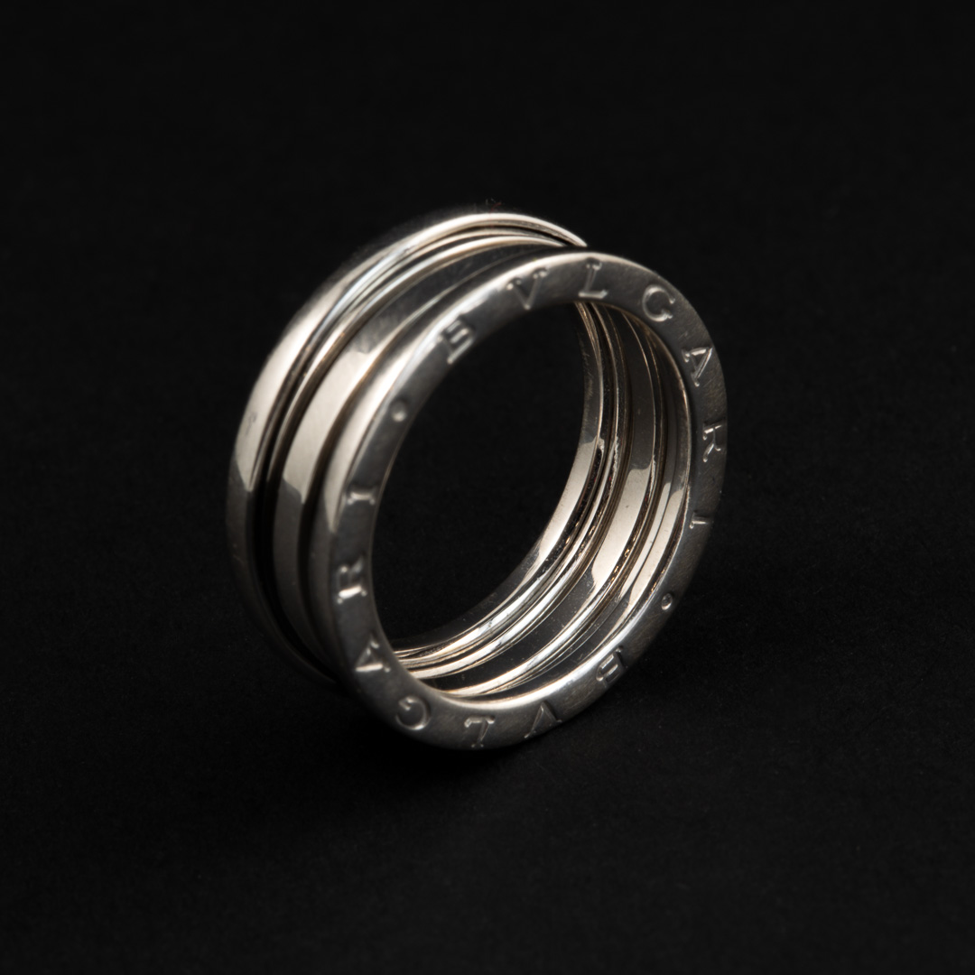 Anello in oro 18kt Firmato Bvlgari - immagine 2