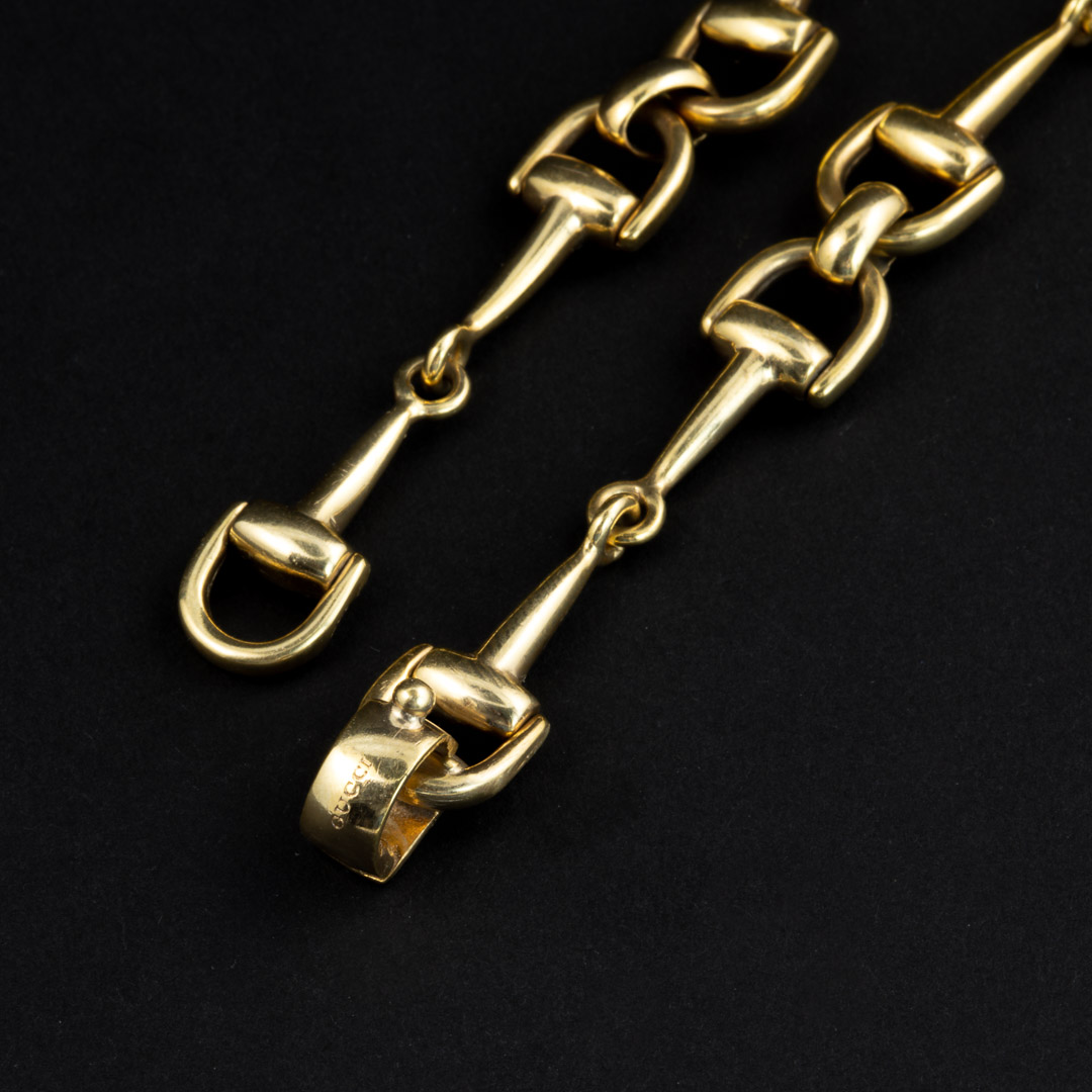 Bracciale in oro 18kt firmato Gucci - immagine 2