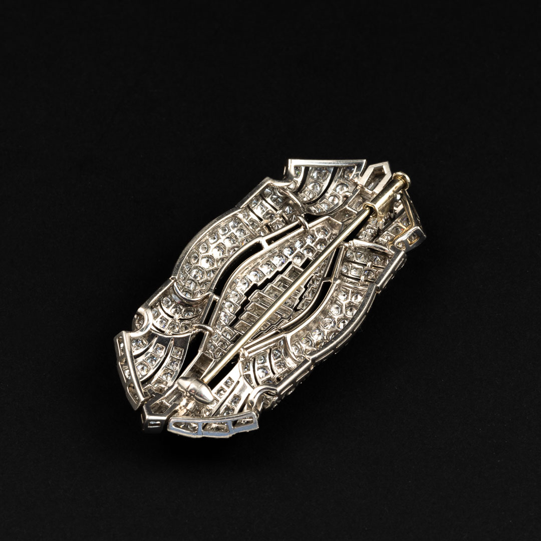 Spilla in oro 18kt e diamanti - immagine 2